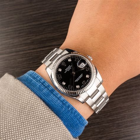 rolex date 115234 diamond dial|rolex date 115234 review.